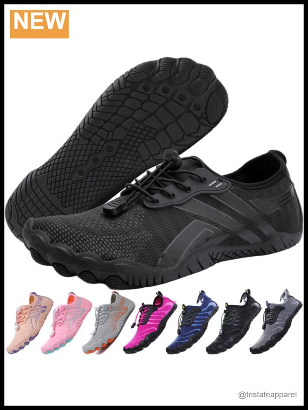 Mens Womens Water Shoes Quick Dry Barefoot Aqua Shoes for Swim Beach Yoga